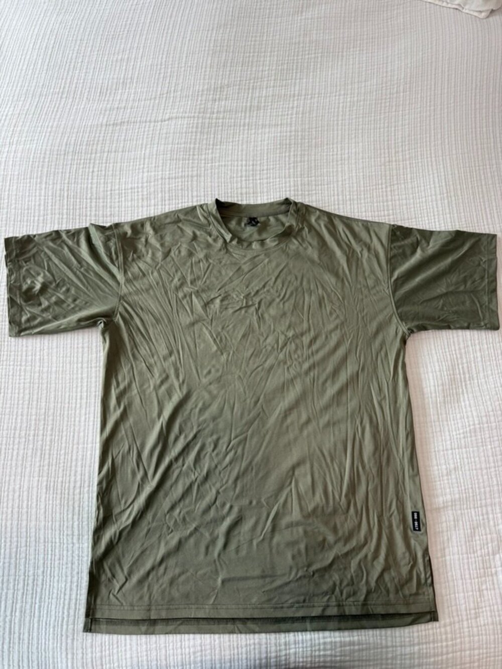 ASRV Silver-Lite 2.0 Oversized Training Tee Sage Green Men's M DSG-0517